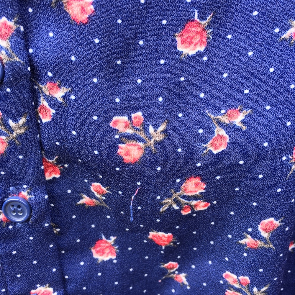 Floral Corset Back Dress w/ Pockets - Picture 8 of 8